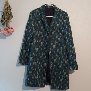 Tory Burch Beetle Mystery Trench Coat